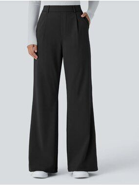 Halara Flex DayStretch High Waisted Pocket Work Flare Pants